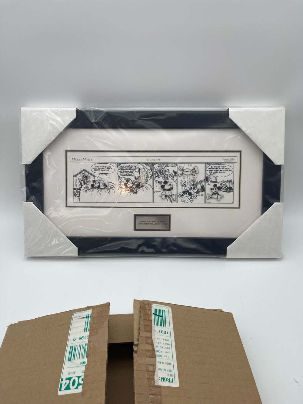 Disney My First Comic Strip Framed Pin Set Limited Edition 1000 Mickey Mouse 193